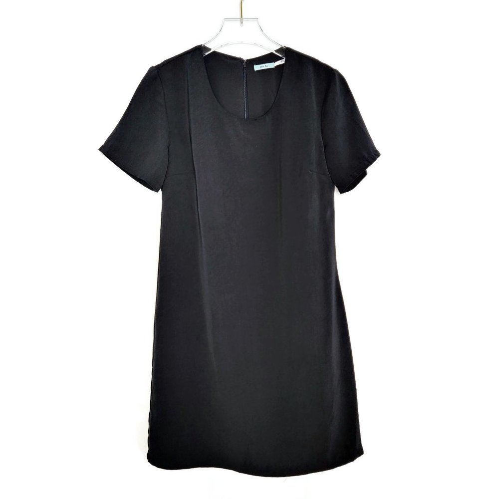 Kimchi Blue Dress XS Black Above Knee Urban Outfitters Short Sleeve Career